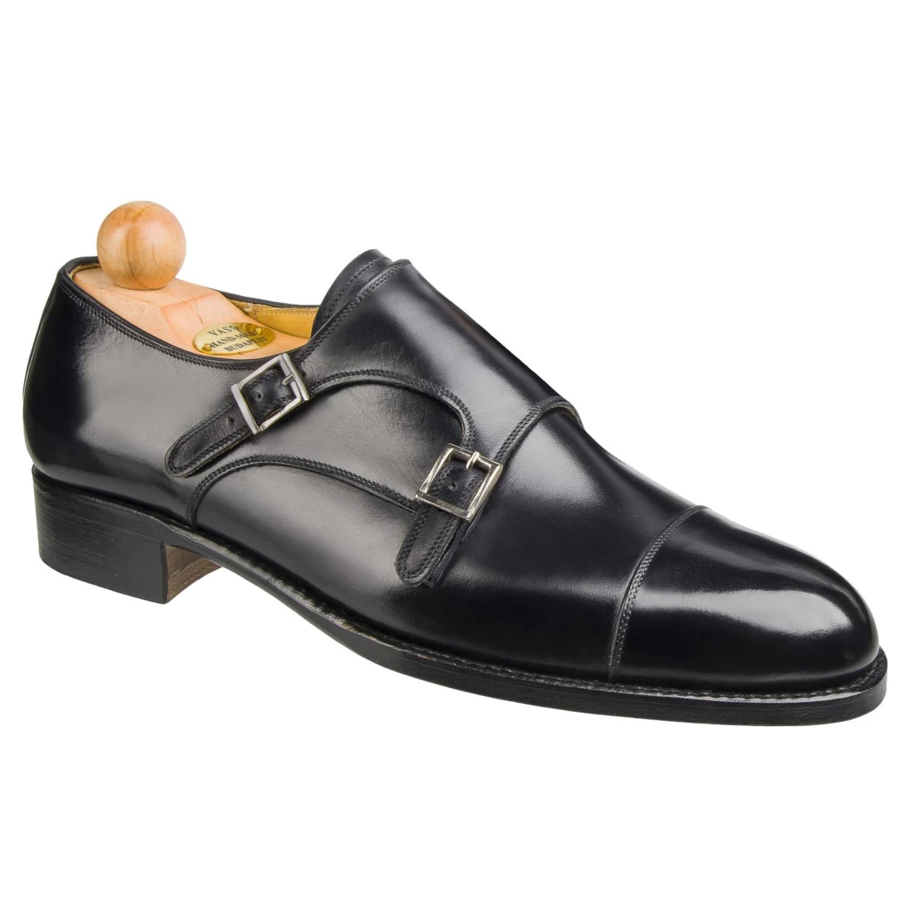 靴 Vass Museum Calf Double monk strap shoes Double Monk * F - Vass Shoes