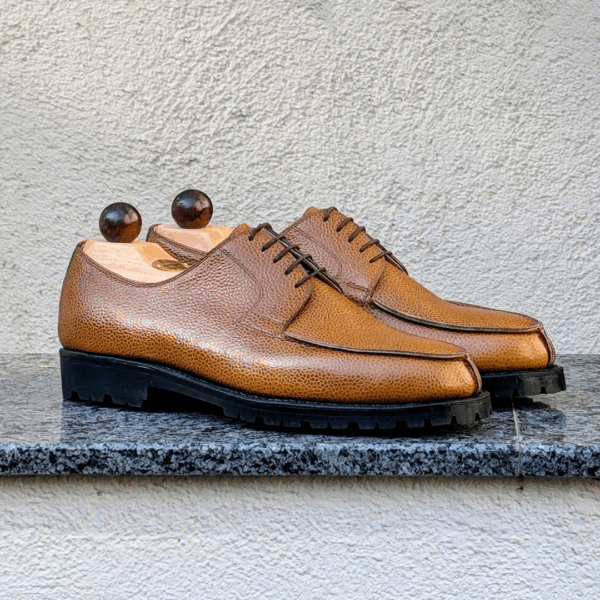 VASS　茶グレインレザーUチップ Norweger（42位） 送料無料！VASS 茶グレインレザーUチップ Norweger（42位）