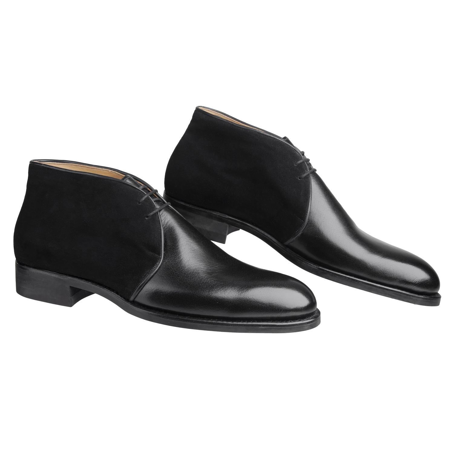 nonnative 藤井隆行 SUEDE BLACK WORK CHUKKA Chukka boots * F - Vass Shoes
