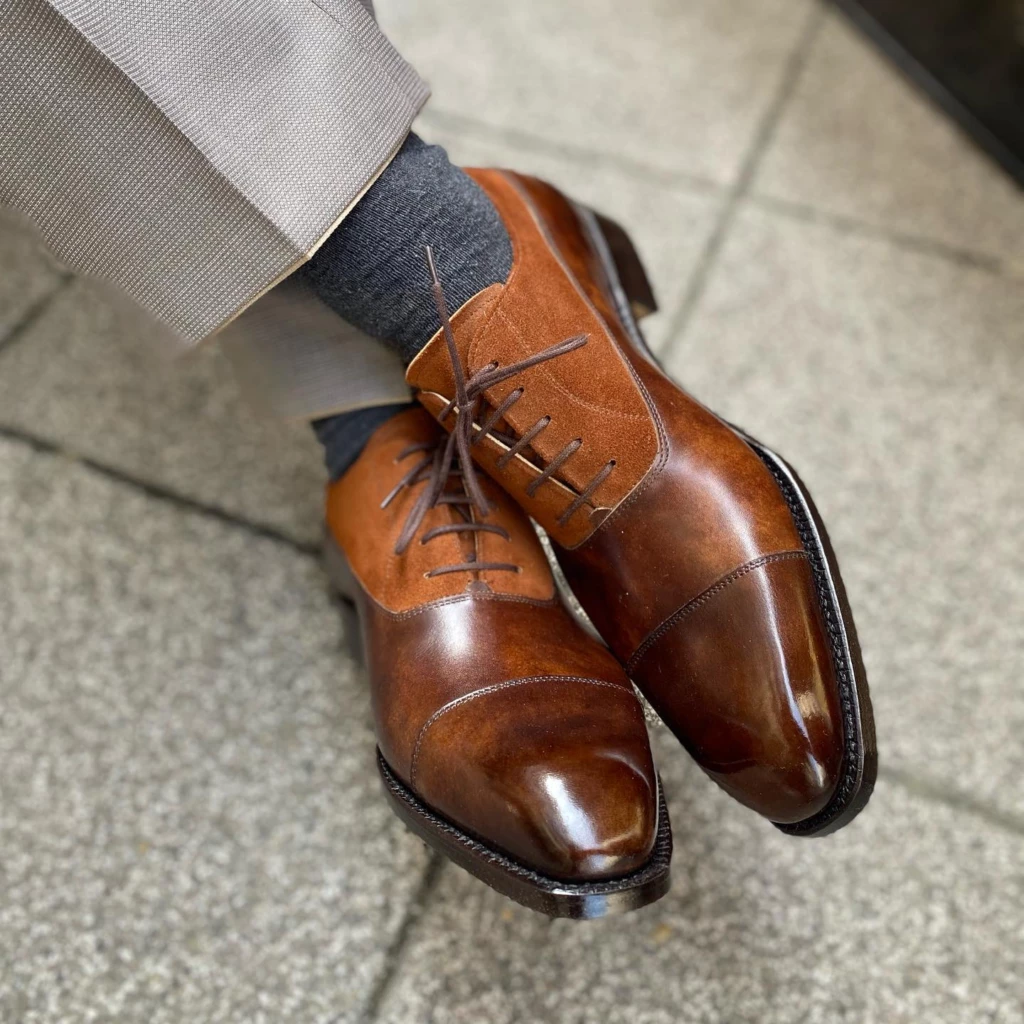 Church’s Balmoral Classic Oxford Shoes Balmoral' Black Leather Oxford UK 7.5 G - Abbot's Shoes